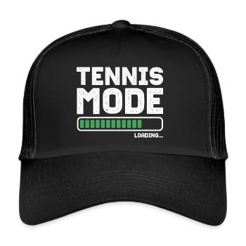 Tennis Player Fashion Tennis Club Tennis Player - Trucker Cap - black/black - Front