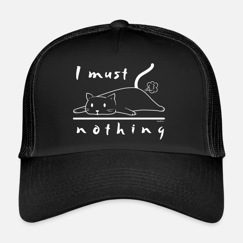 Je ne dois rien Casquette trucker 