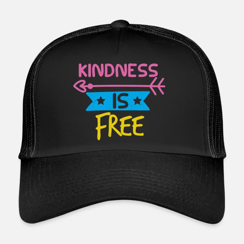 LA GENTILLESSE EST GRATUITE Casquette trucker 