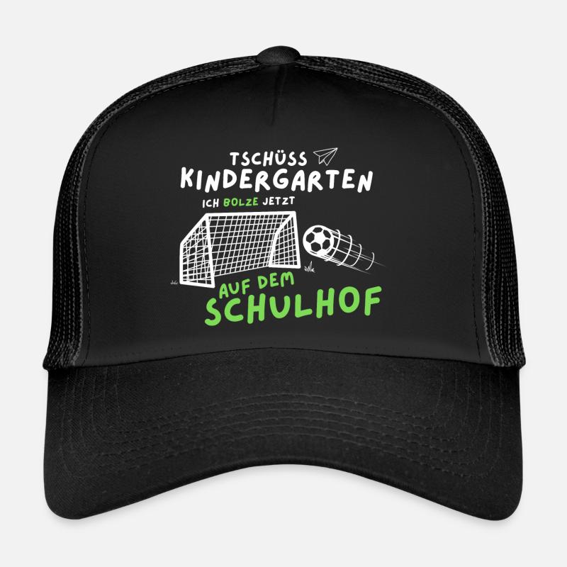 Schulanfang, Schulkind, Einschulung, Fußball Trucker Cap