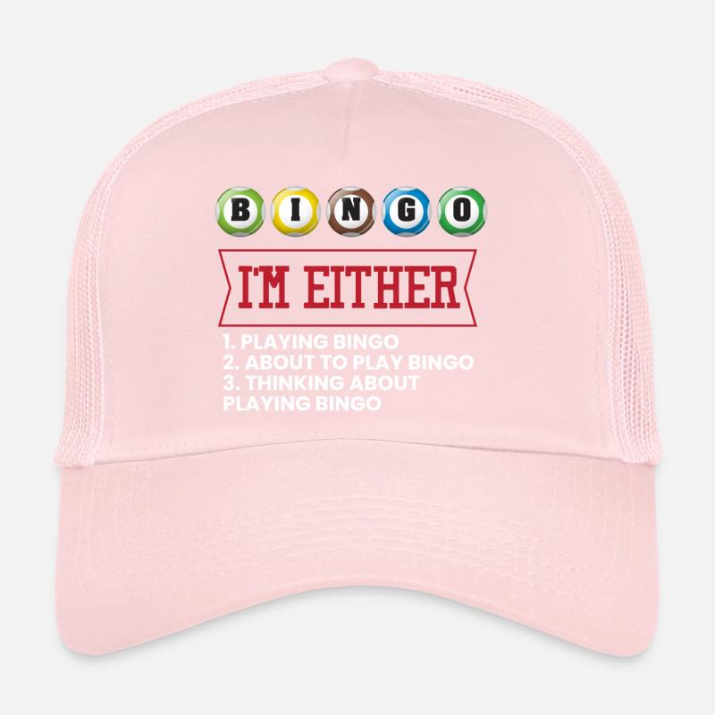 Je joue au bingo Casquette trucker 