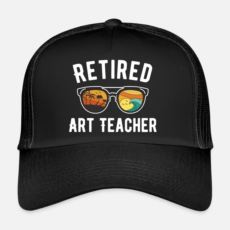 L’aventure artistique d’un enseignant à la retraite sur Casquette trucker 