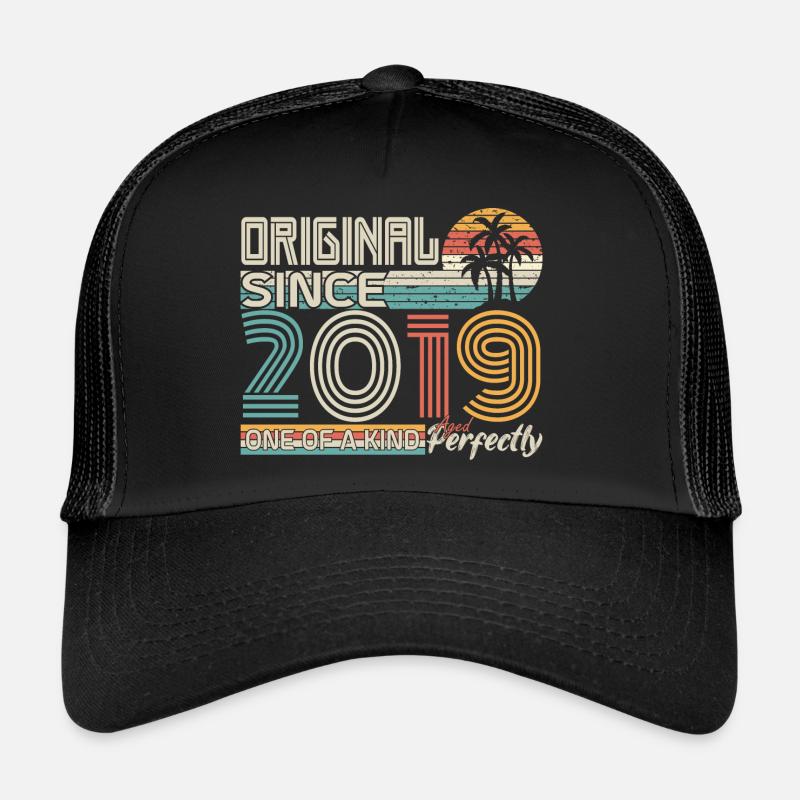 2019 Jubiläum 2019 geboren 2019 Jubiläum Trucker Cap