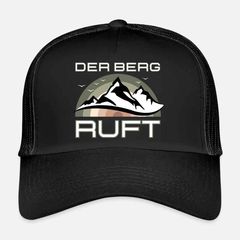 Der Berg ruft bunt Vintage Trucker Cap