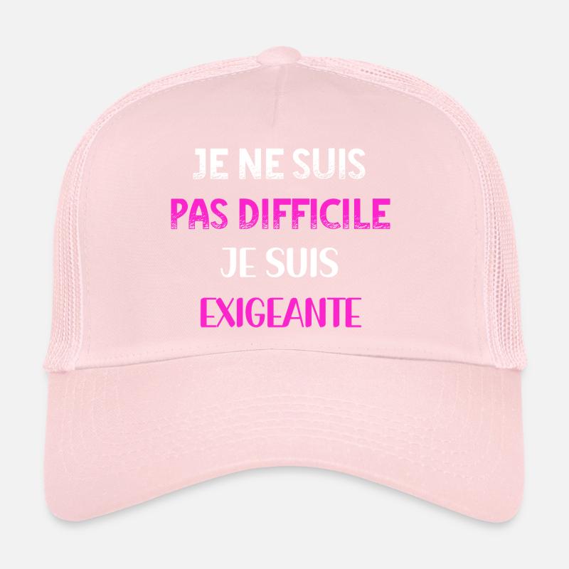 Pas difficile exigeante PNK WE Casquette trucker 