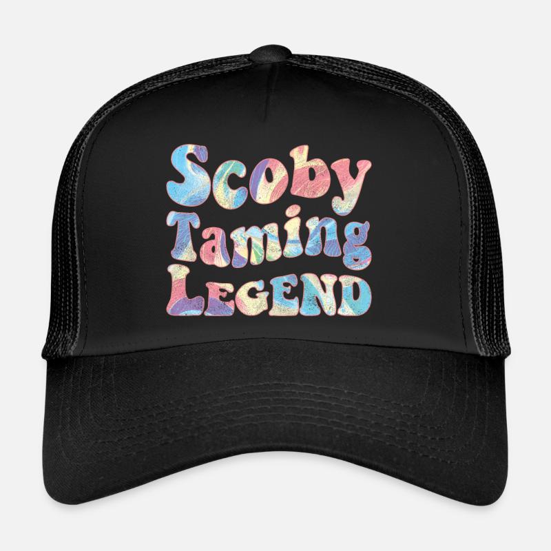 Scoby Taming Legend - Trucker Cap - Schwarz/Schwarz