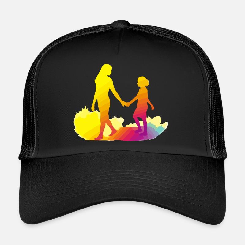 Mutter und Tochter Trucker Cap