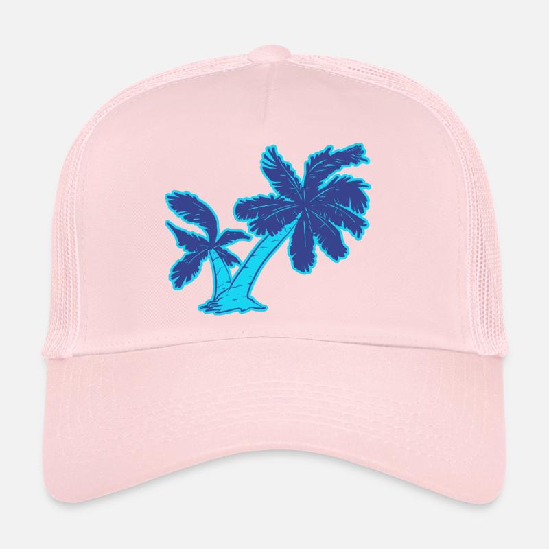 Les Palmiers Casquette trucker 