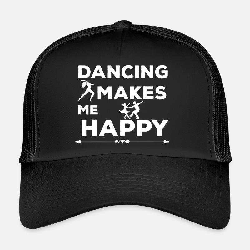 Dancing Dance Music Trucker Cap