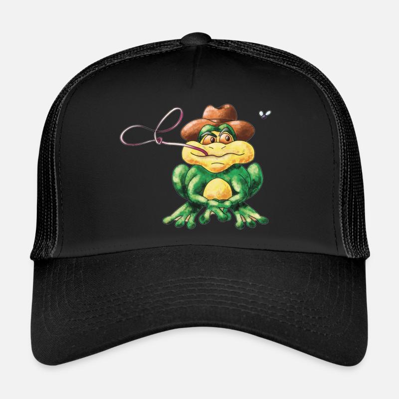 Grenouille au lasso Casquette trucker 