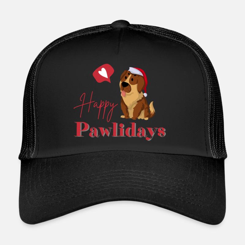 Happy Pawlidays Trucker Cap