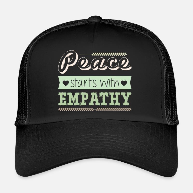 Peace starts with Empathy Trucker Cap