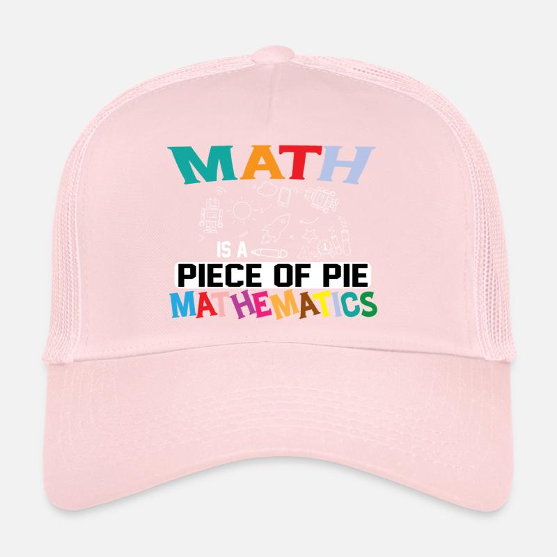 Math est un morceau de Pi Mathmatics, Pi-Day Mathefan Casquette trucker 