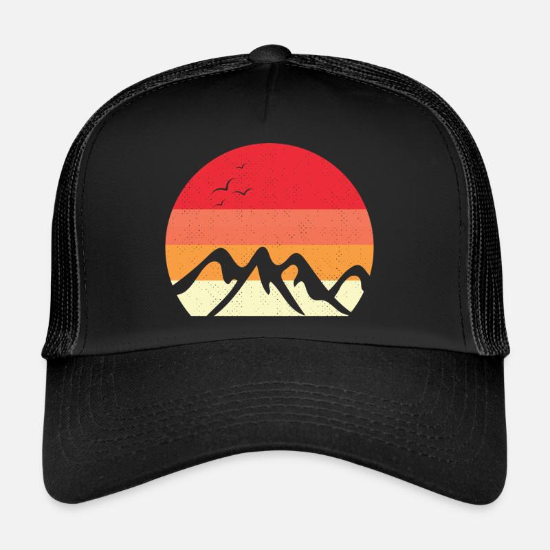 Mountain Sunset Trucker Cap