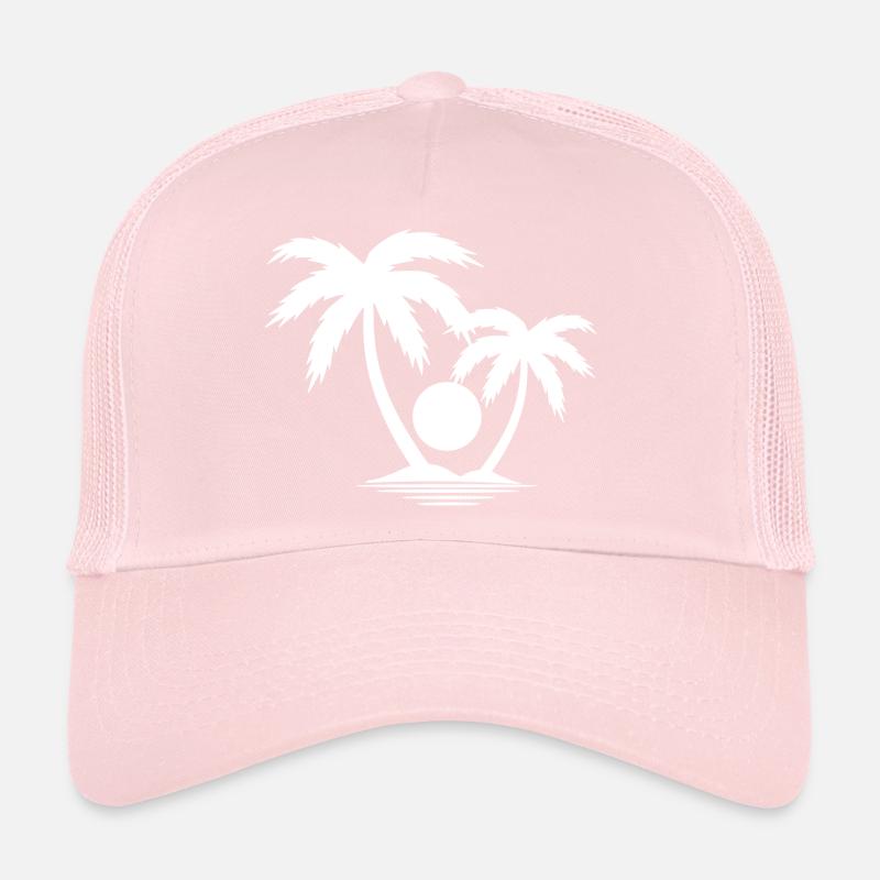 Vacances Beach Sun Paradise Casquette trucker 