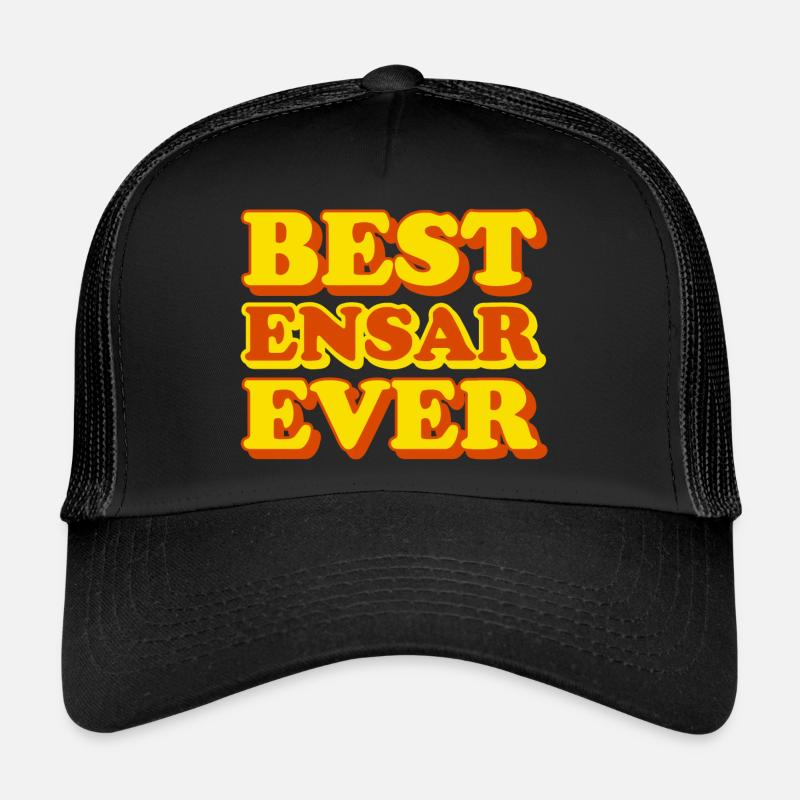 Ensar First Name Funny Gift Trucker Cap