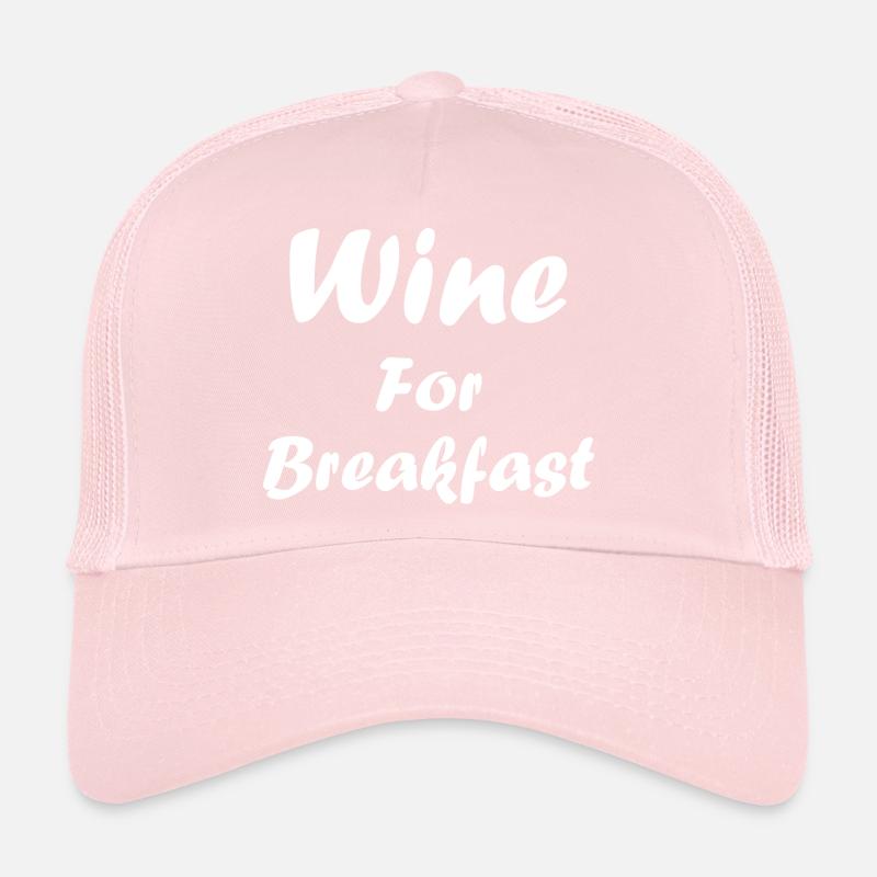 Wine for breakfast Trucker Cap
