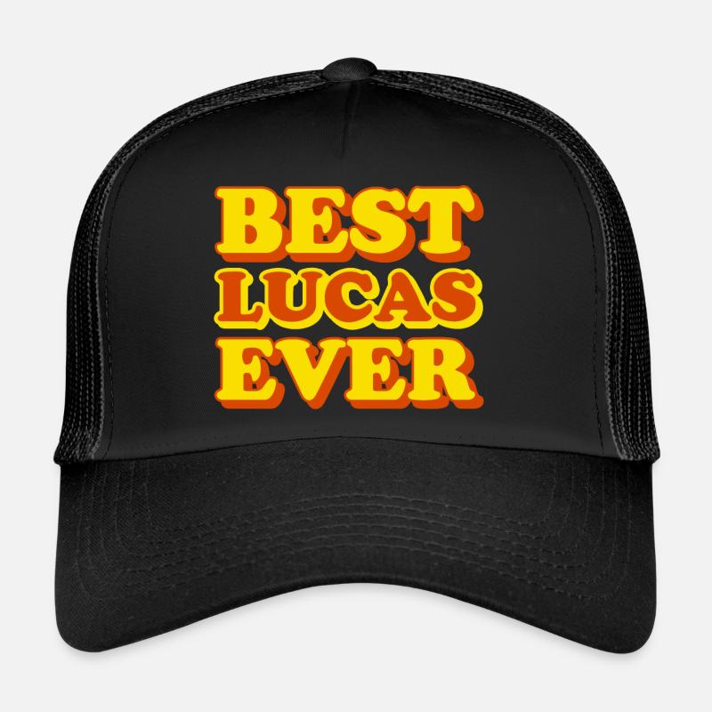 Lucas Vorname Lustiges Geschenk Trucker Cap