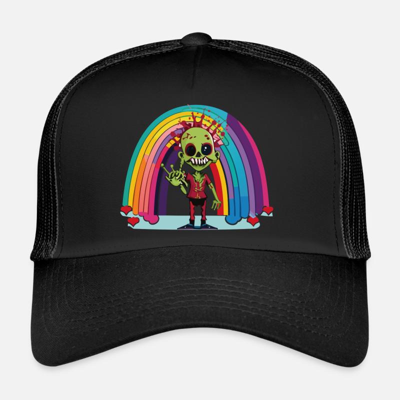 Pride Zombie 04 Trucker Cap