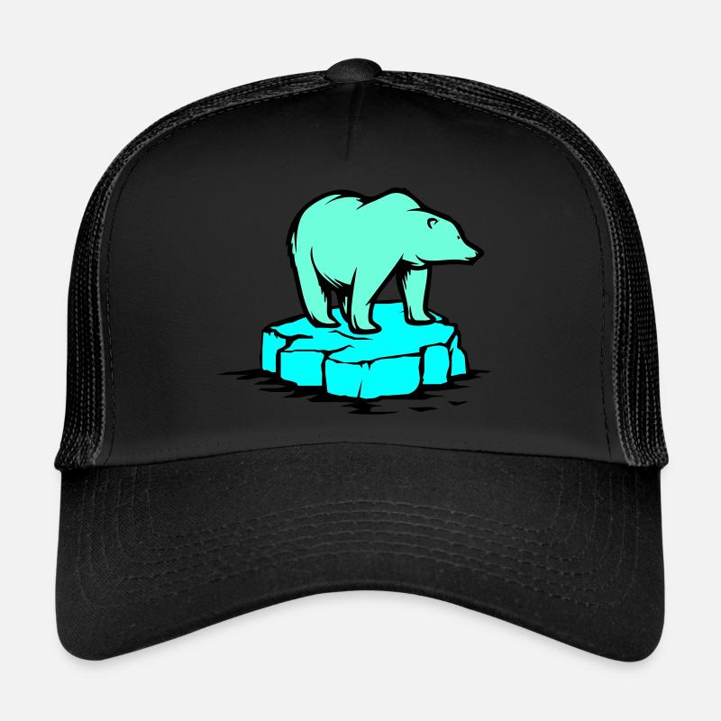 polar bear Trucker Cap