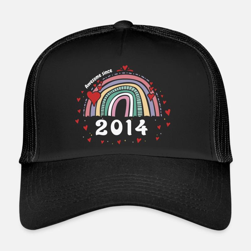 Génial 2014 - 9e anniversaire w / Vintage mignon Casquette trucker 