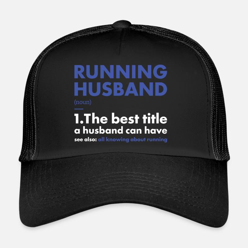 Sport Husband Running Trucker Cap