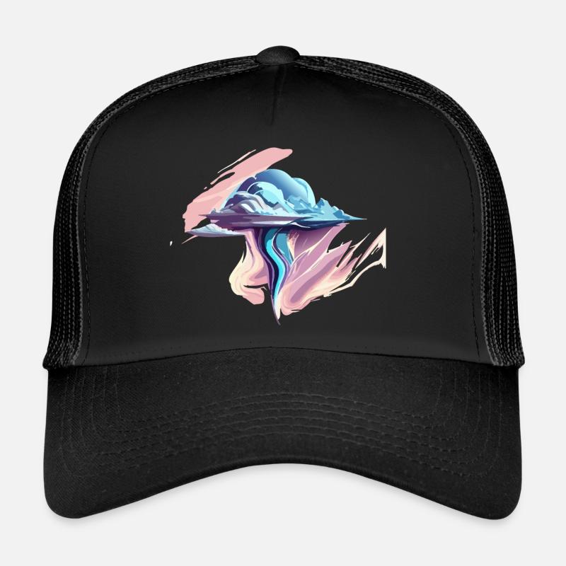 Chrom Wolken Trucker Cap
