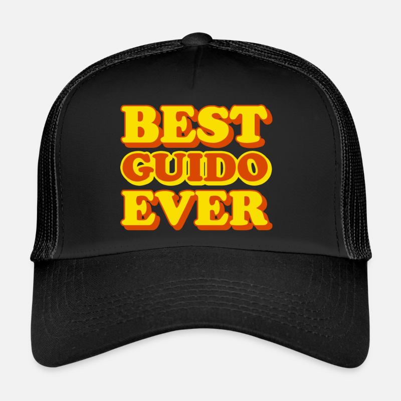 Guido First Name Funny Gift Trucker Cap
