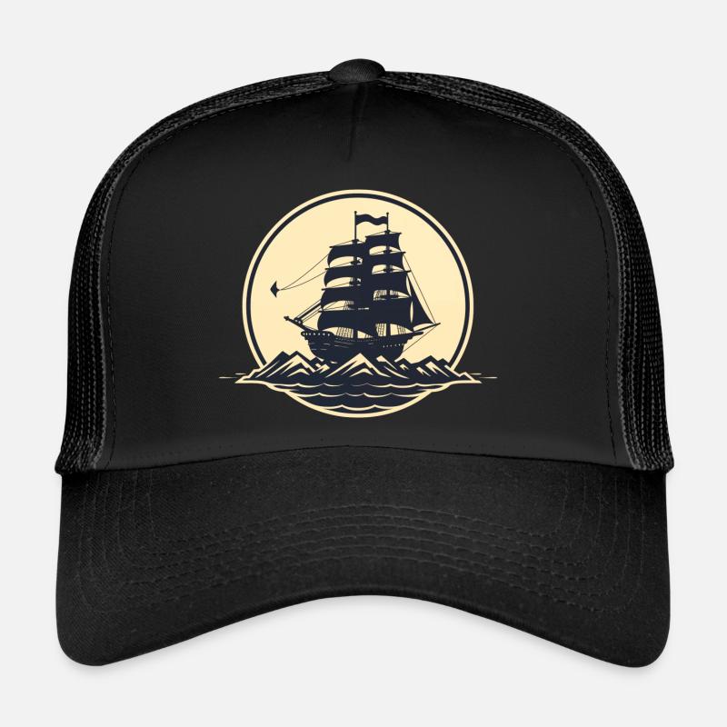 Piratenschiff Trucker Cap