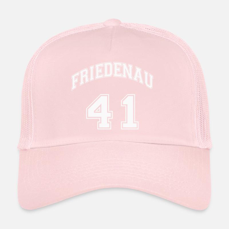 FRIEDENAU 41 Nostalgia Design Berlin District Zip Code Trucker Cap