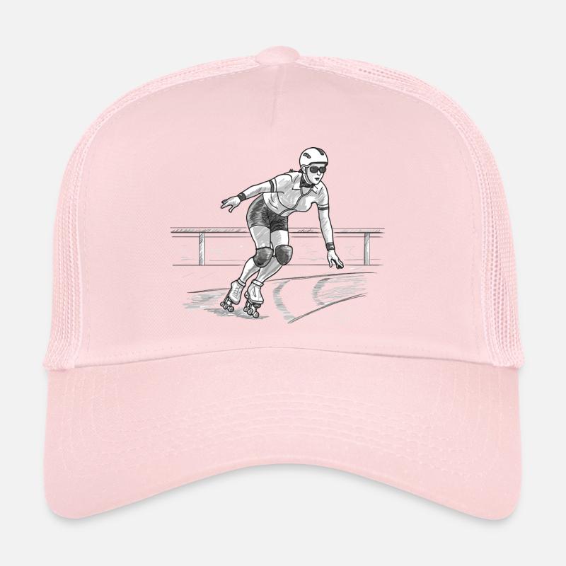 PATINS À ROULETTES Casquette trucker 