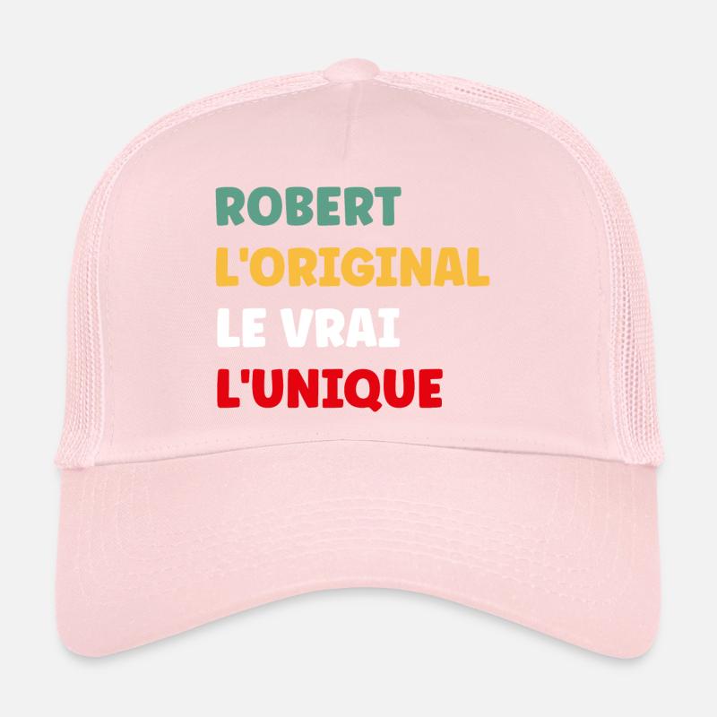 Robert Casquette trucker 