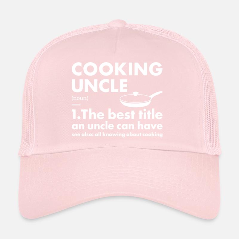Cook Uncle Definition Cooking Trucker Cap