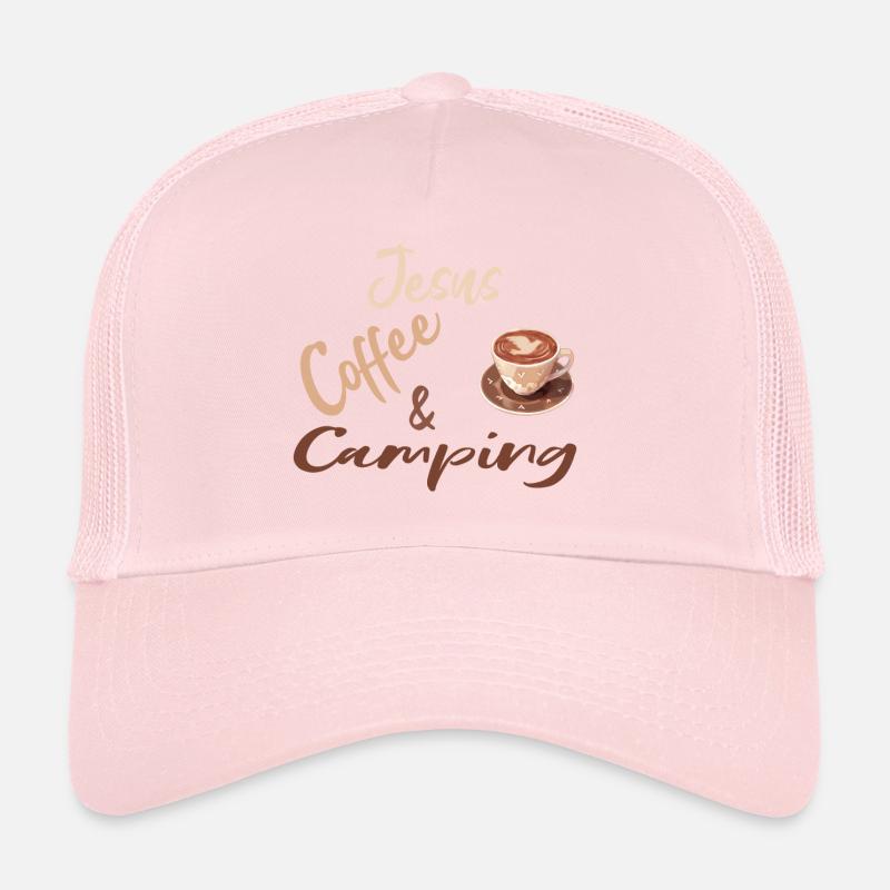 Camping Café Jésus Casquette trucker 