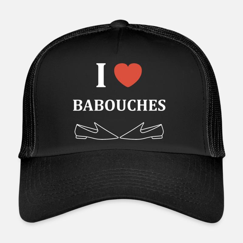 Humour babouches Casquette trucker 
