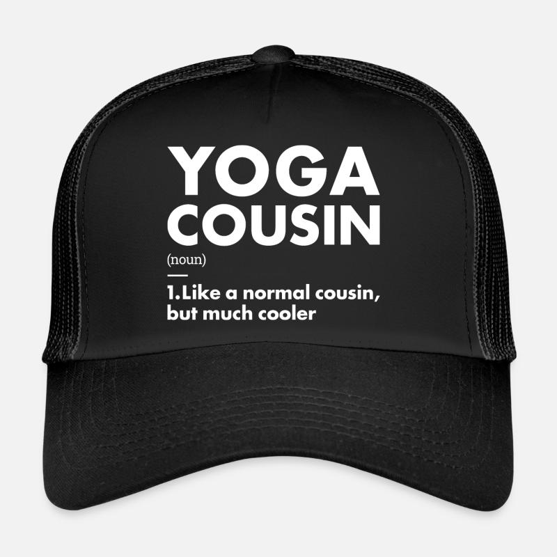 Yogi Cousin Definition Yoga Trucker Cap