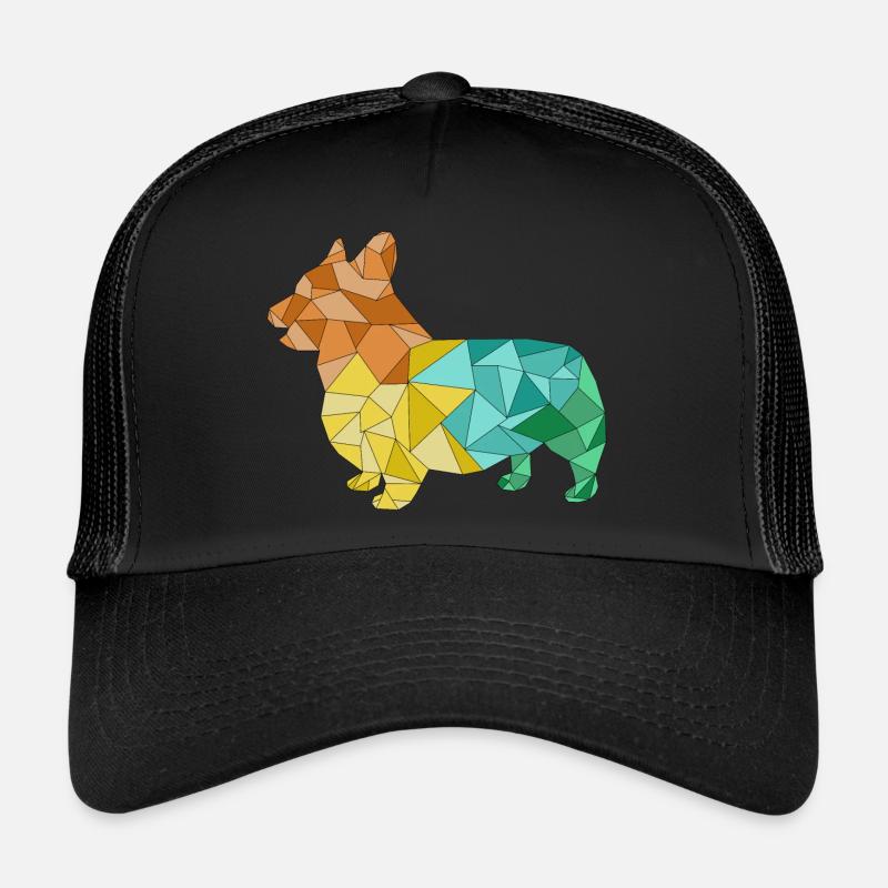 CORGI geometrisch bunt Trucker Cap