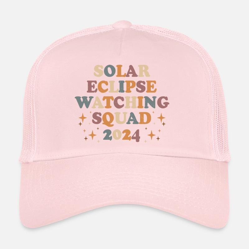 Éclipse solaire 2024 Casquette trucker 