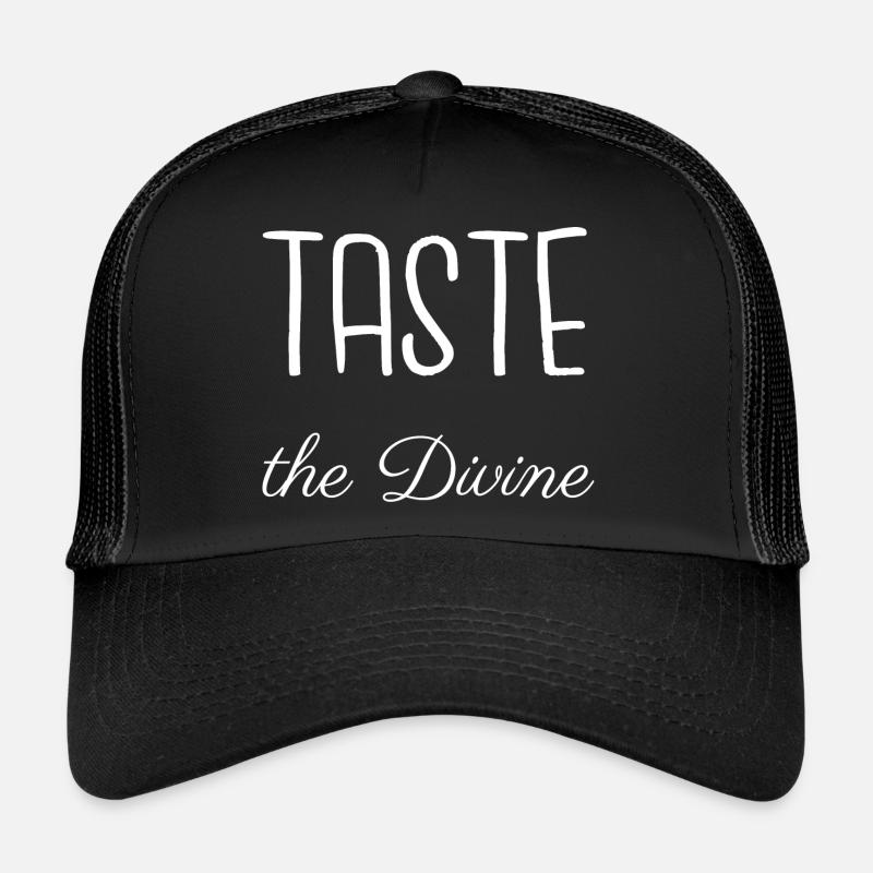 Combinaisons de saveurs Déclaration de plaisir culinaire Casquette trucker 