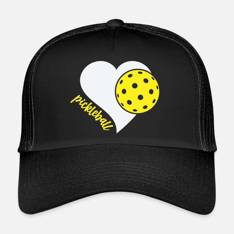 Femmes Love Pickleball mignon match de pickleball Casquette trucker 