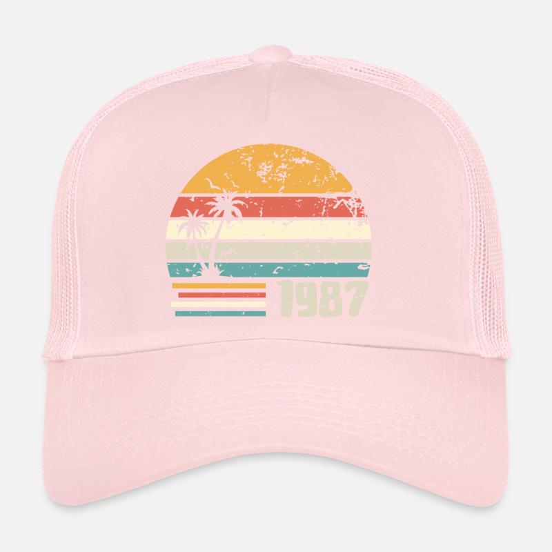 1987 Geburtstagsgeschenk - Made in 1987 Retro 1987 Trucker Cap