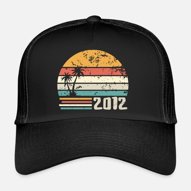 2012 Geburtstagsgeschenk - Made in 2012 Retro 2012 Trucker Cap