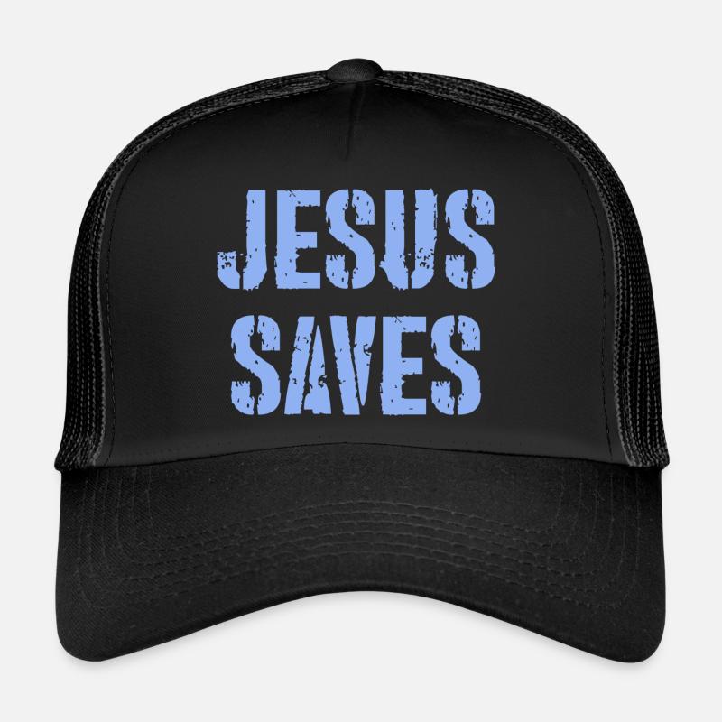 Jésus sauve Casquette trucker 