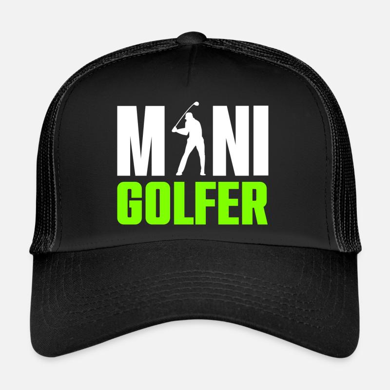 Minigolfer Golf Game Golf Sport Golfer Trucker Cap