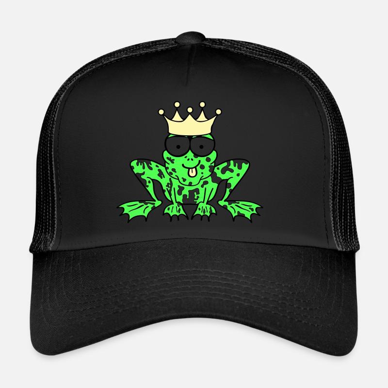 Prince Charmant Grenouille Roi Casquette trucker 