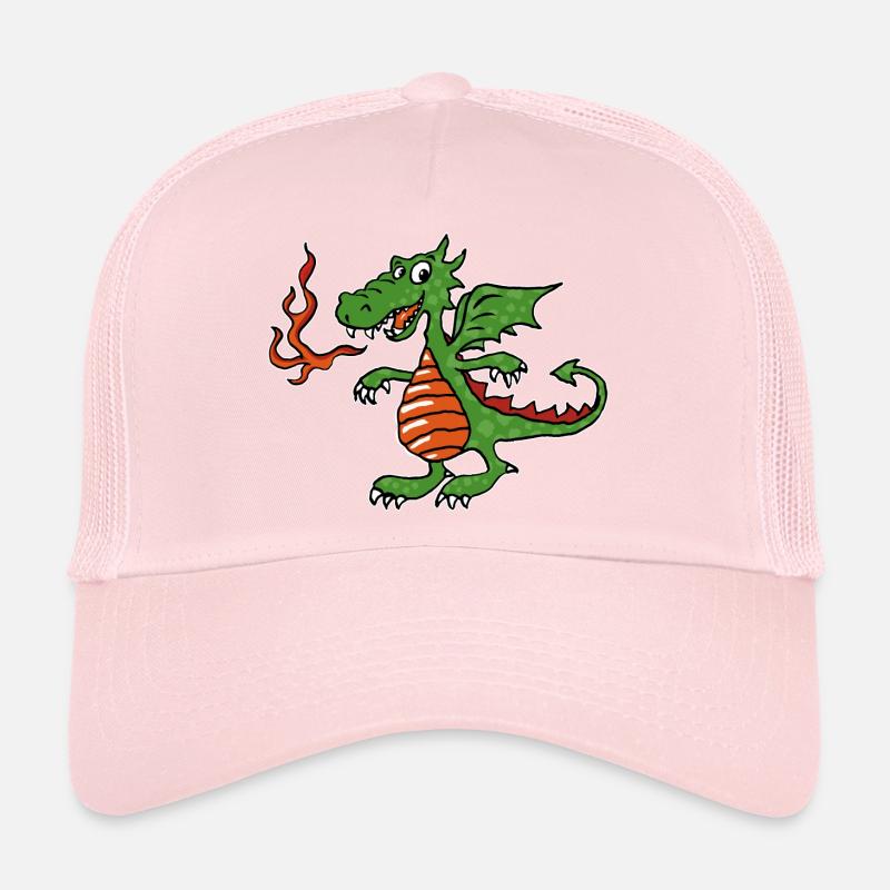 Little Fire Dragon Trucker Cap