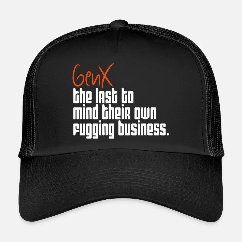 The last generation - Trucker Cap - black/black