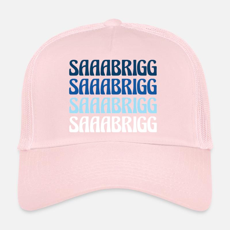 Saaabrigg Saarbrücken Dialect Gift Trucker Cap