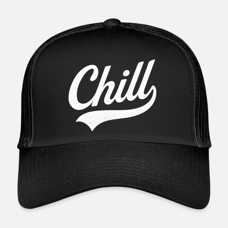Chill en Style rétro tranquille Casquette trucker 