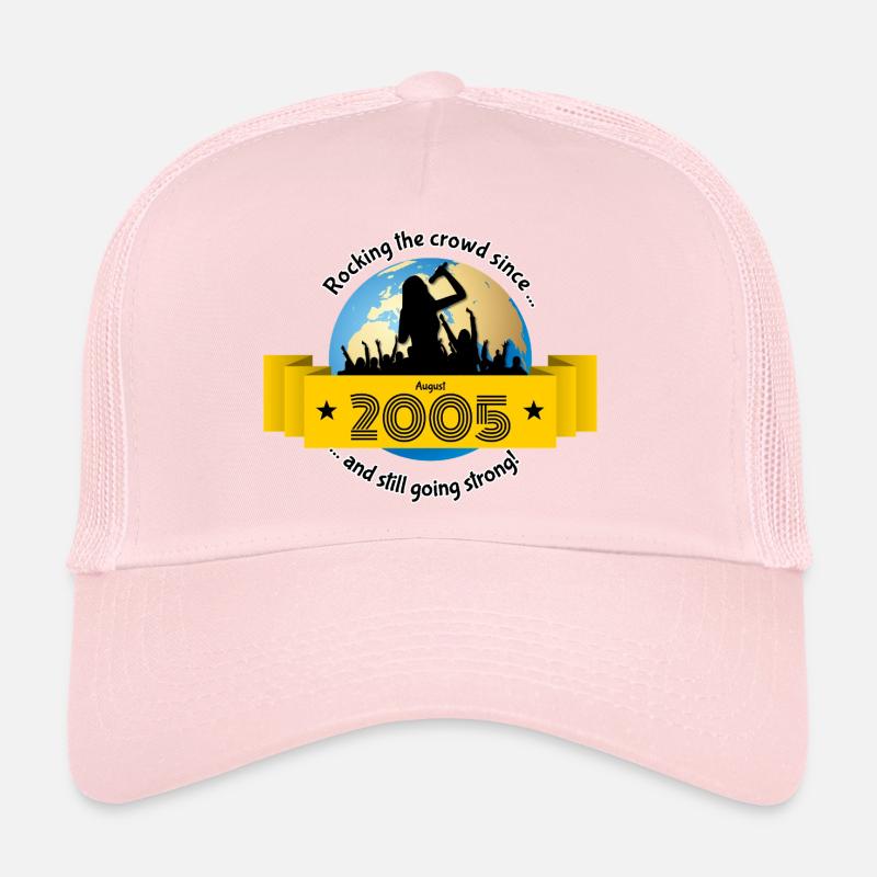 20. Geburtstag Rocking the crowd since 08/2005 Trucker Cap